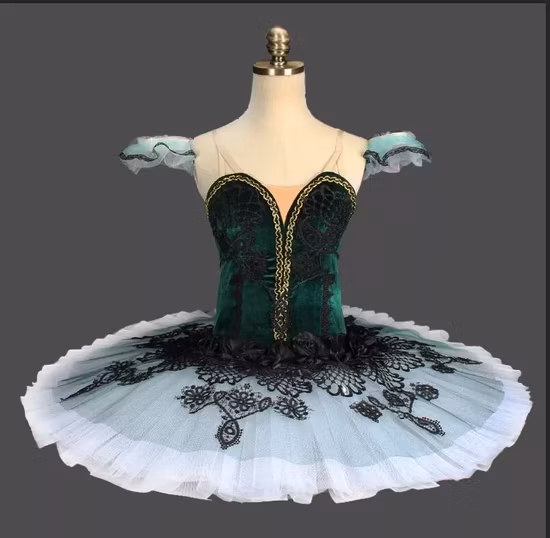 Costume de scène de Ballet professionnel Tutu pour femmes adultes, taille et couleur personnalisées de haute qualité, bleu