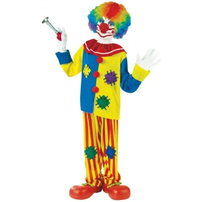 Costumes de clown drôles pour adultes, cosplay de fête